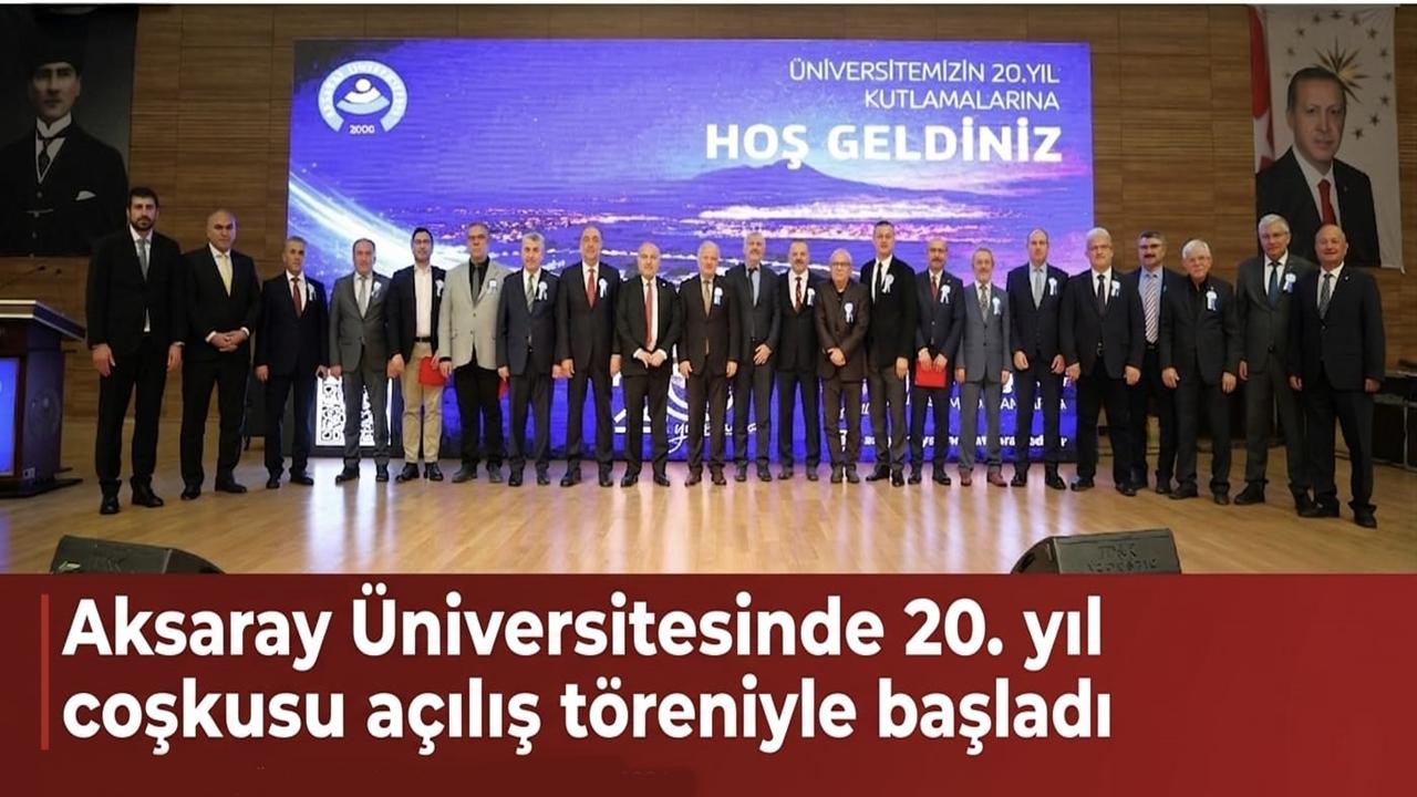 Bilimin Işığında 20 Yıl: Aksaray Üniversitesi İkinci Çeyrek Asra Hazır