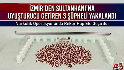 İzmir'den Sultanhanı'na Uyuşturucu Getiren 3 Şüpheli Yakalandı