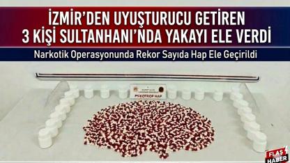İzmir'den uyuşturucu getiren 3 kişi Sultanhanı'nda Yakayı ele verdi