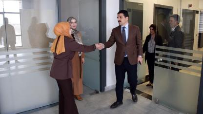 Karapınar Sosyal Hizmet Merkezi Tam Kapasite Hizmete Başladı: Kaymakam Öztürk’ten Ziyaret