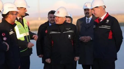 Vali Murat Duru BOTAŞ Tuz Gölü Yer Altı Depolama Tesisi’ni Ziyaret Etti