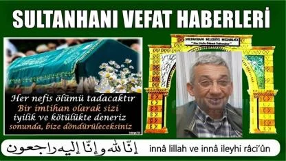 Rıfat Oğlu Yusuf Sarı Vefat Etti 02-04-2026 Perşembe