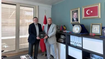 TIGAD Avrupa, Belçika’da AK Parti Temsilcisini Ziyaret Etti