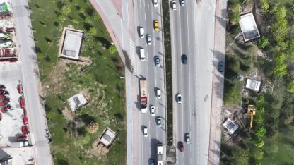 Konya'da MARSAN Girişi’ne Büyükşehir'den yaya üst geçidi