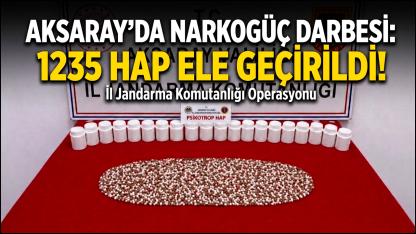 Aksaray'da Zehir Tacirlerine Jandarma Pençesi: 2 Tutuklama