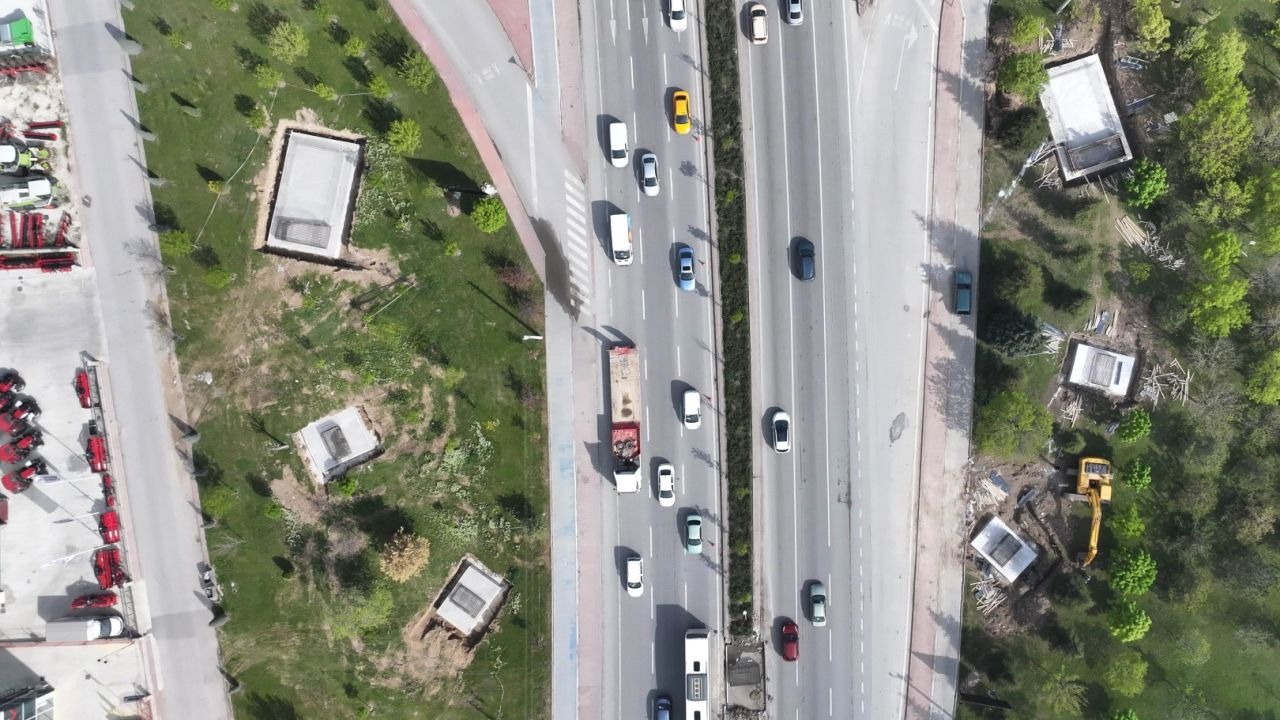 Konya'da MARSAN Girişi’ne Büyükşehir'den yaya üst geçidi